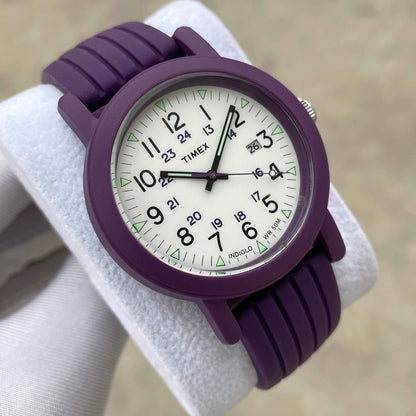 Timex Sports Watch With Rubber Strap