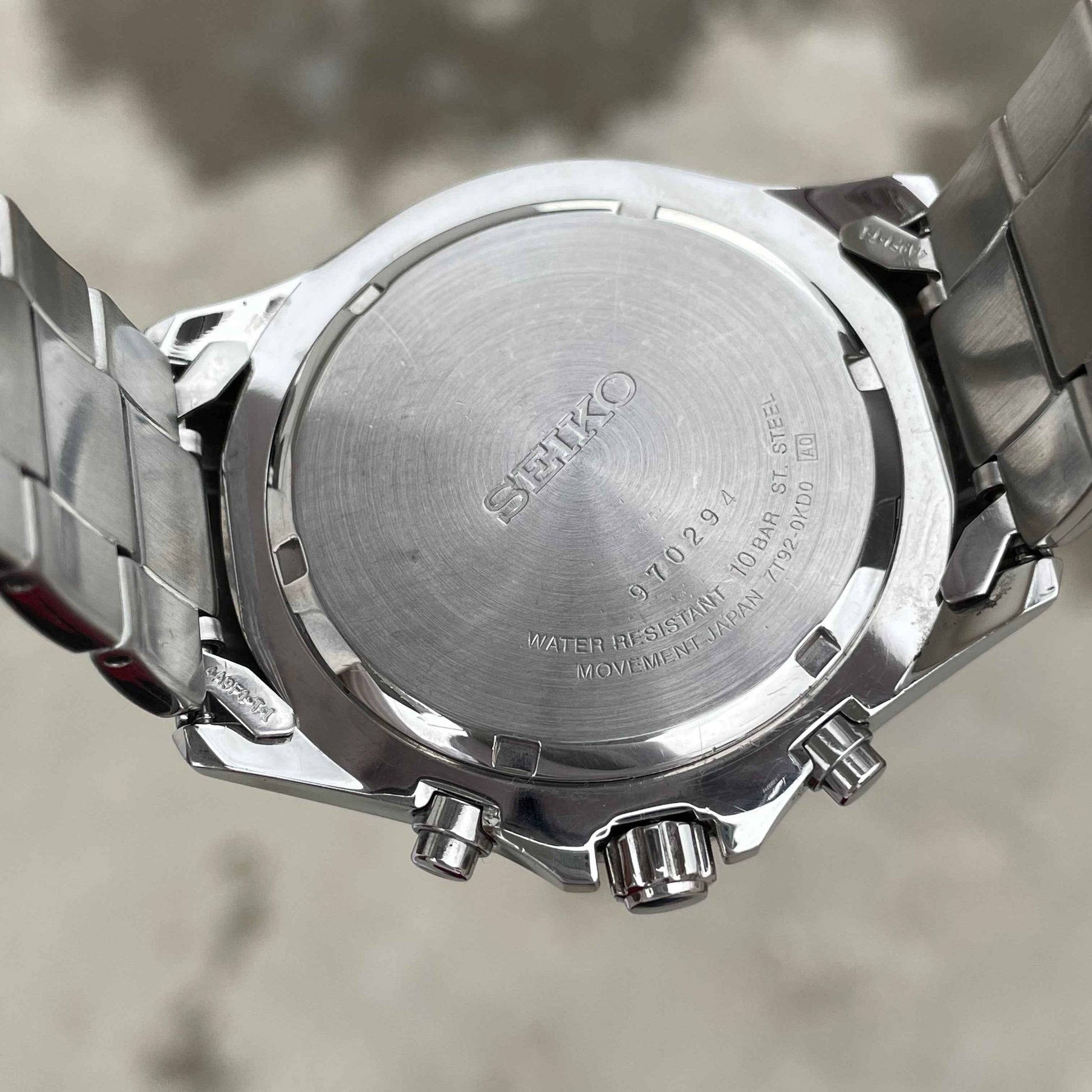 Seiko Quartz Chronograph 7T92-0KD0