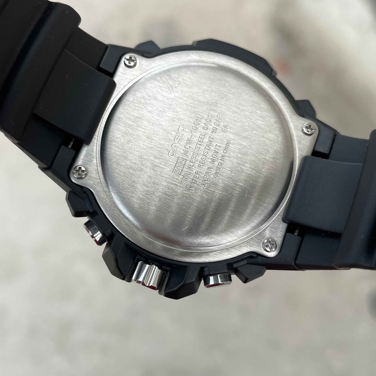 Casio Chronograph MCW100H-1A3V