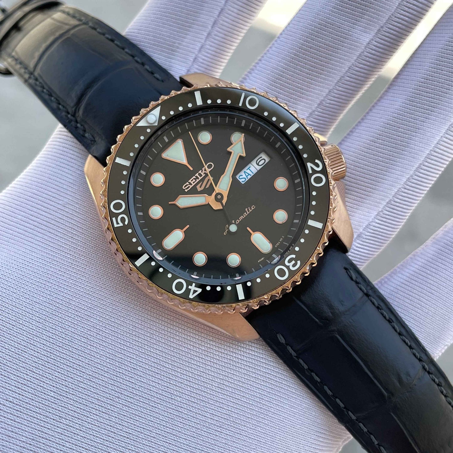 Seiko Rose Gold SRPD76
