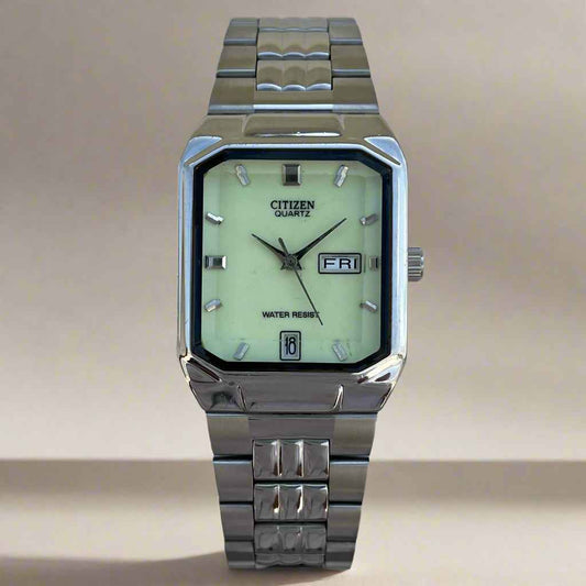 Vintage Citizen Tank Luminous Dial