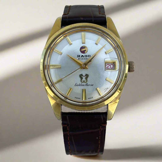 Vintage Rado Golden Horse