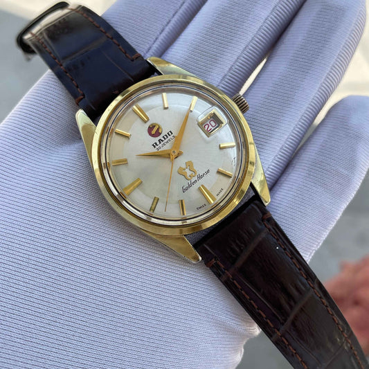 Vintage Rado Golden Horse