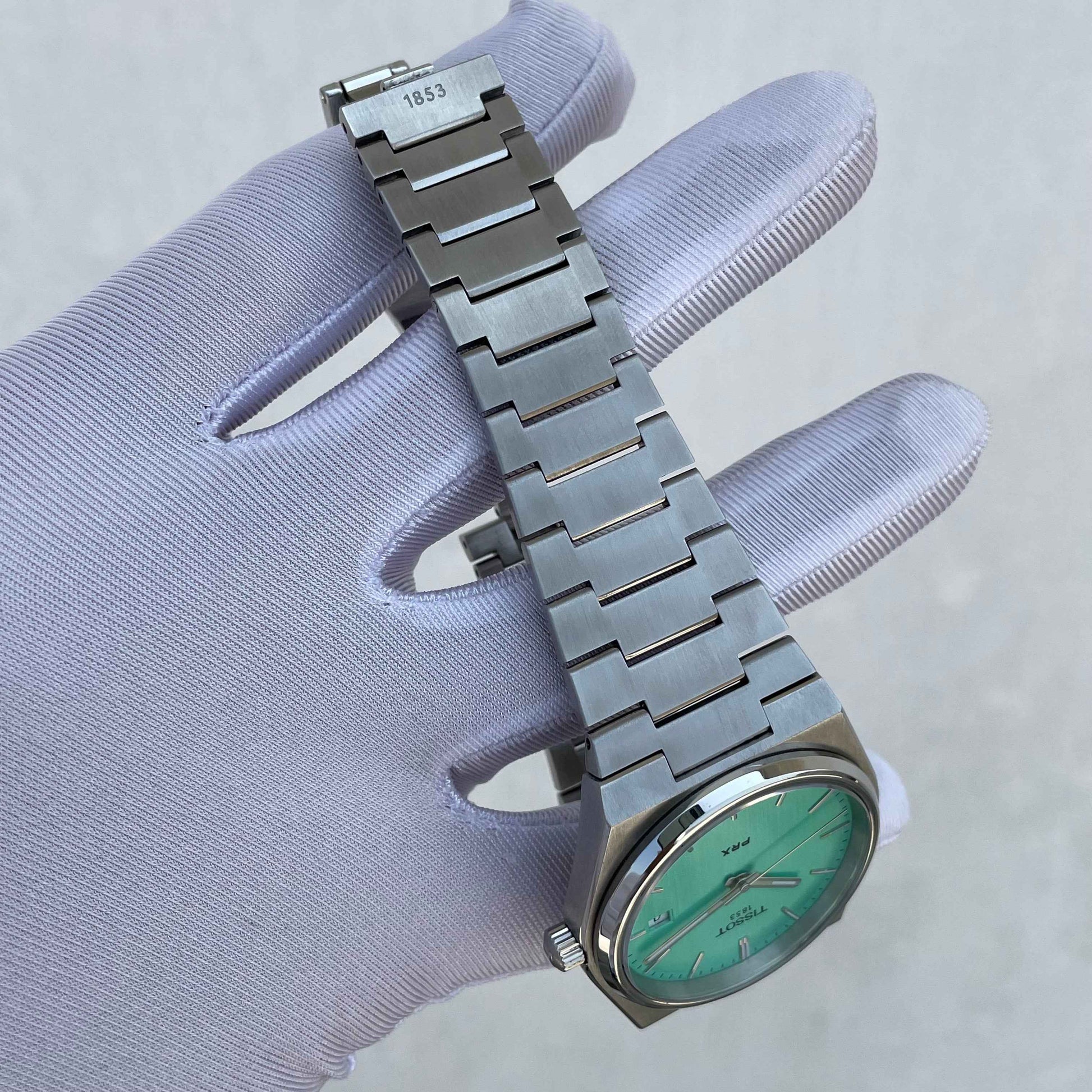 Tissot PRX Quartz 40 mm Turquoise Dial