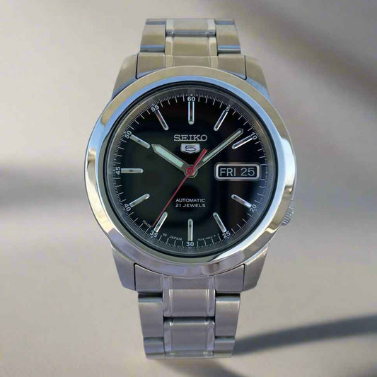 Seiko 5 Automatic SNKE53J Black Dial