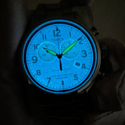 timex chronograph indiglo
